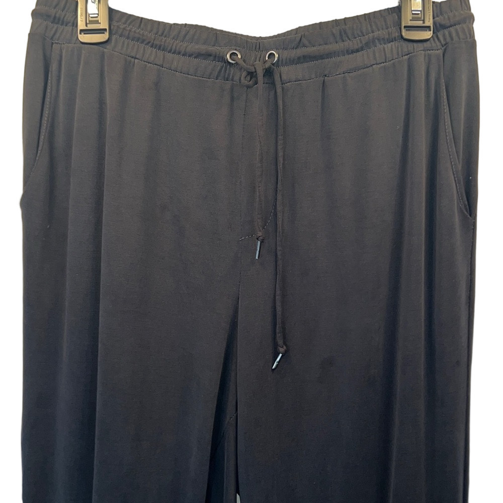 Splendid Charcoal black Joggers, Size Medium - Picture 2 of 9